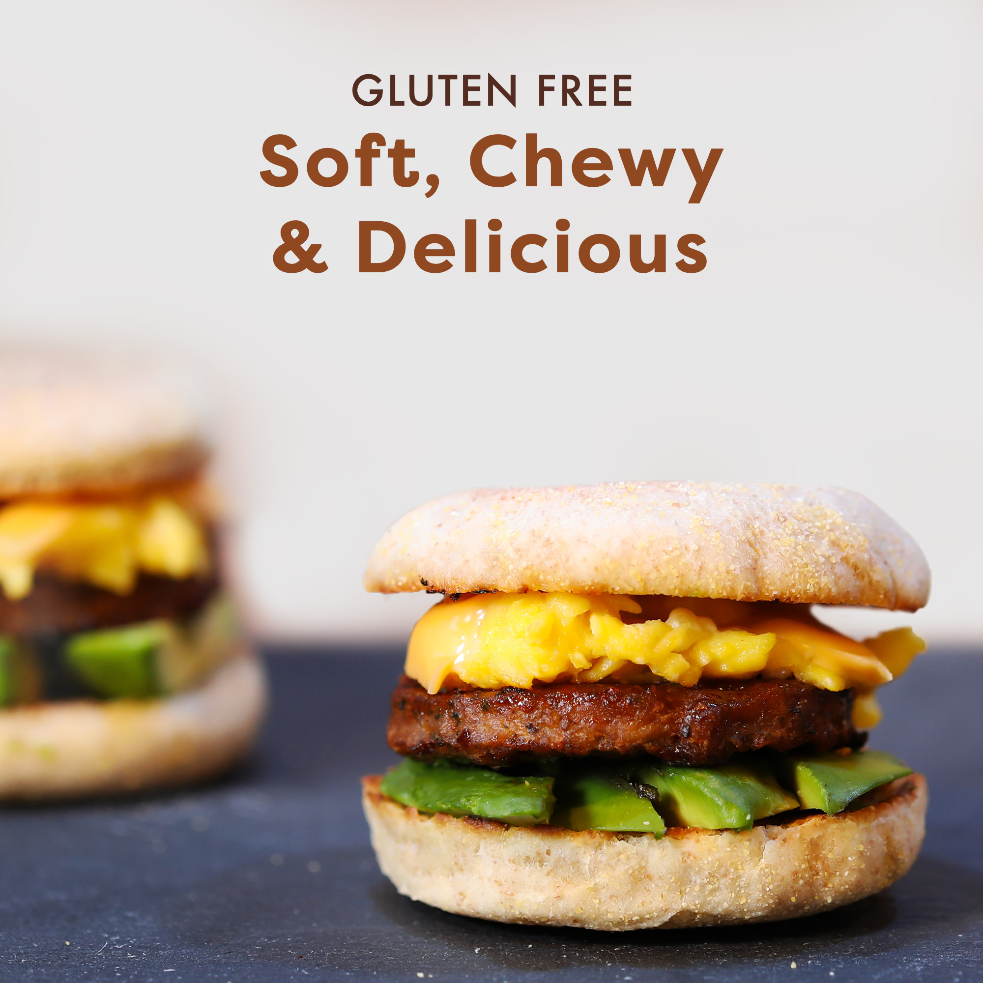 Glutino Gluten Free Original English Muffins, Frozen, 16.9 oz. (frozen) thumbnail 2