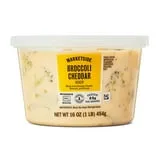 Marketside Broccoli & Cheddar Cheese Soup, Fresh Deli Soup, 16 oz Cup