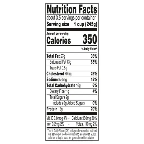 Marketside Broccoli & Cheddar Cheese Soup, Fresh Deli Soup, 32 oz Cup thumbnail 4