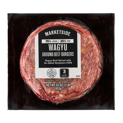 Marketside Wagyu Beef Burgers, 1 lb