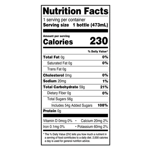 Great Value Raspberry Lemonade, 16 fl oz thumbnail 3