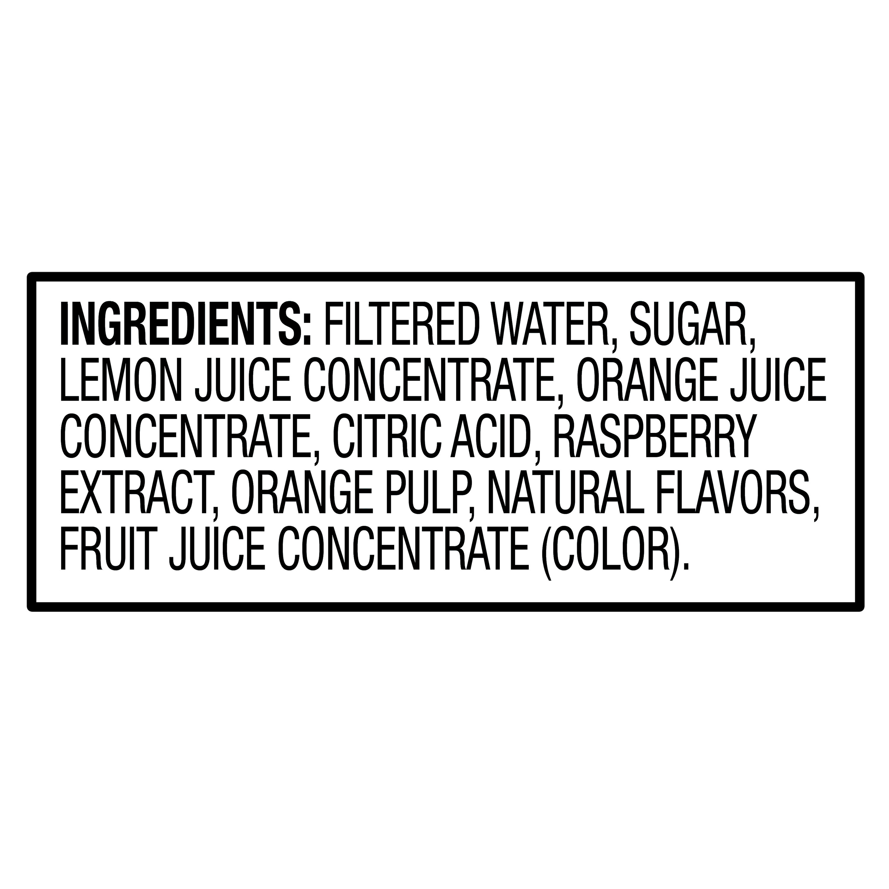 Great Value Raspberry Lemonade, 16 fl oz thumbnail 4