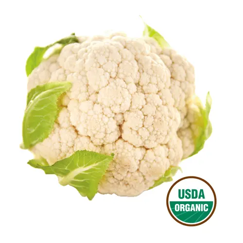 Organic Fresh Cauliflower, Each