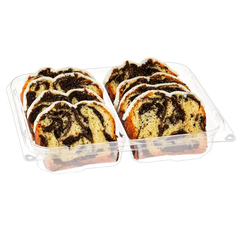 Marketside Iced Marble Sliced Loaf Cake, 14.1 oz, 8 Count thumbnail 2