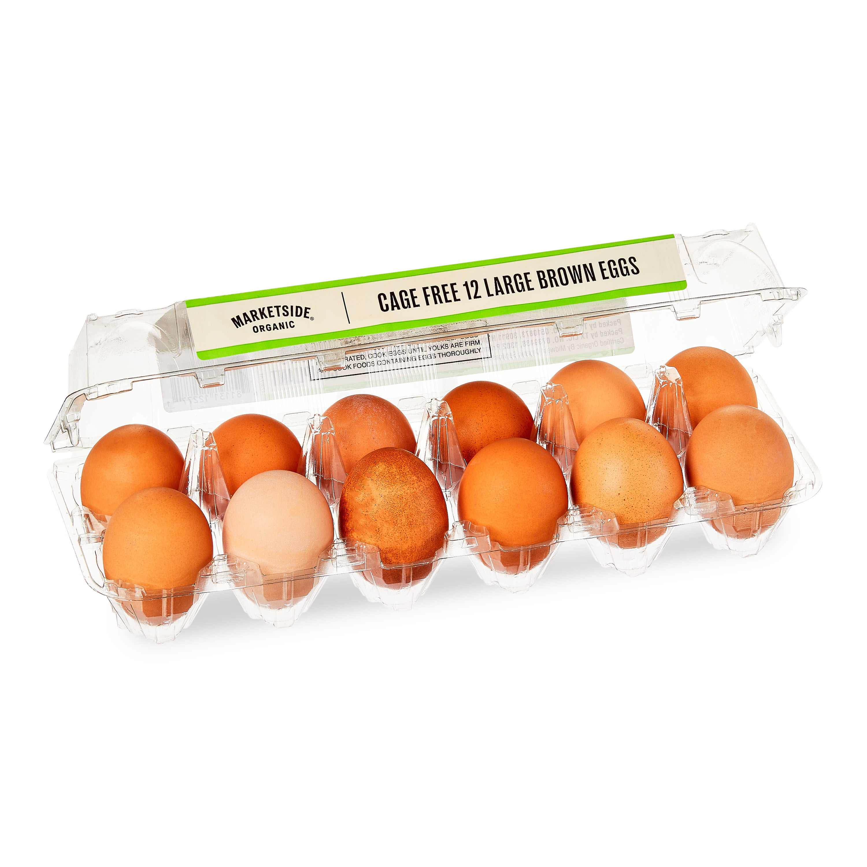 Marketside Organic Cage-Free Large Brown Eggs, 12 Count thumbnail 4