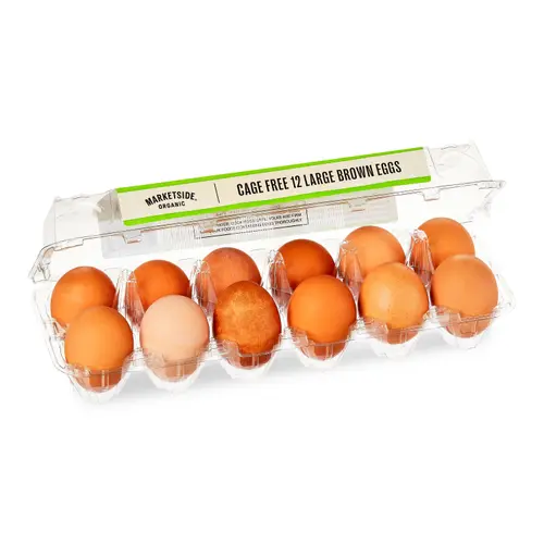 Marketside Organic Cage-Free Large Brown Eggs, 12 Count thumbnail 4