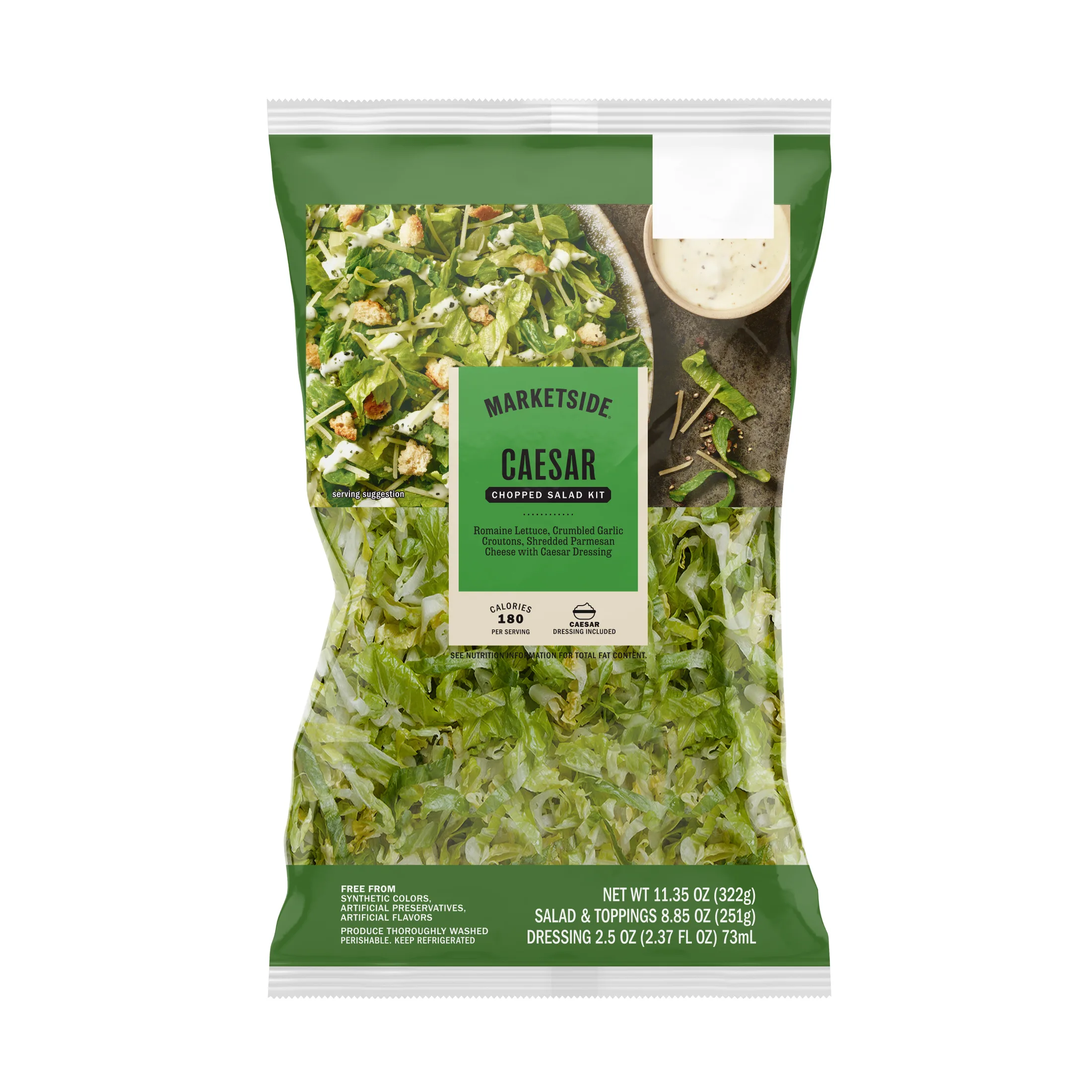 Marketside Caesar Chopped Salad Kit, 8.8 oz Bag, Fresh