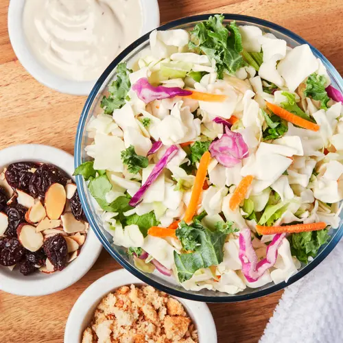 Marketside Cherry Almond Gorgonzola Chopped Salad Kit, 10.7 oz Bag, Fresh thumbnail 3