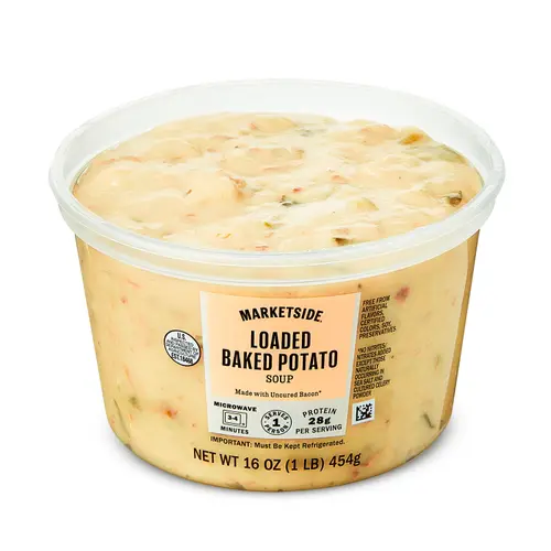 Marketside Loaded Potato Soup, Fresh Deli Soup, 16 oz Cup thumbnail 2
