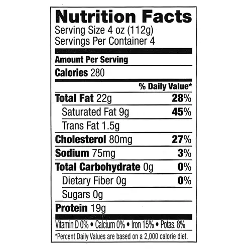 Marketside Grass-Fed Ground Beef, 80% Lean/20% Fat, 1 lb thumbnail 4