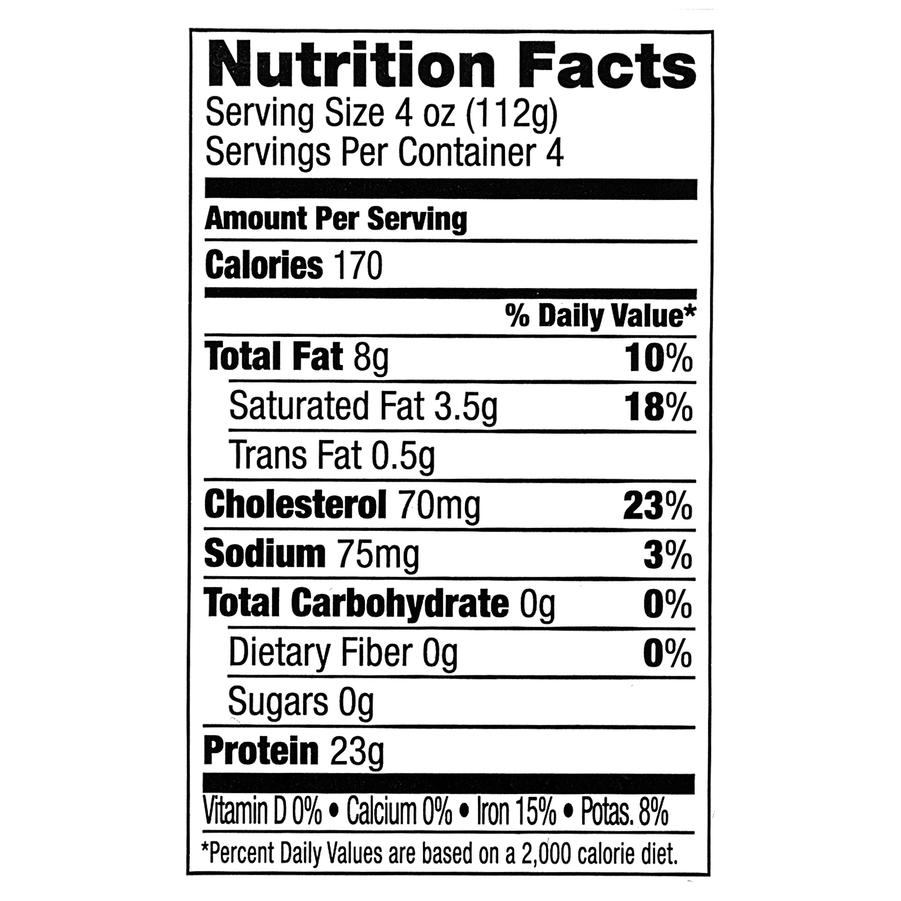 Marketside Organic Grass-Fed Ground Beef, 93% Lean/7% Fat, 1 lb thumbnail 4