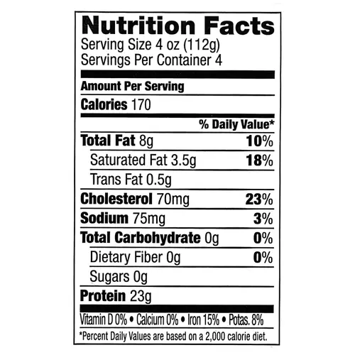 Marketside Organic Grass-Fed Ground Beef, 93% Lean/7% Fat, 1 lb thumbnail 4