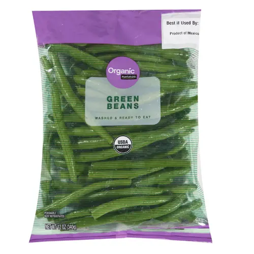 Fresh Organic Green Beans 12 oz