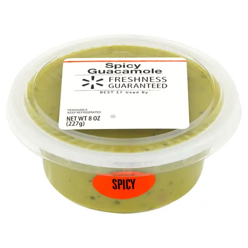 Freshness Guaranteed Guacamole, Spicy, 8 oz Tub