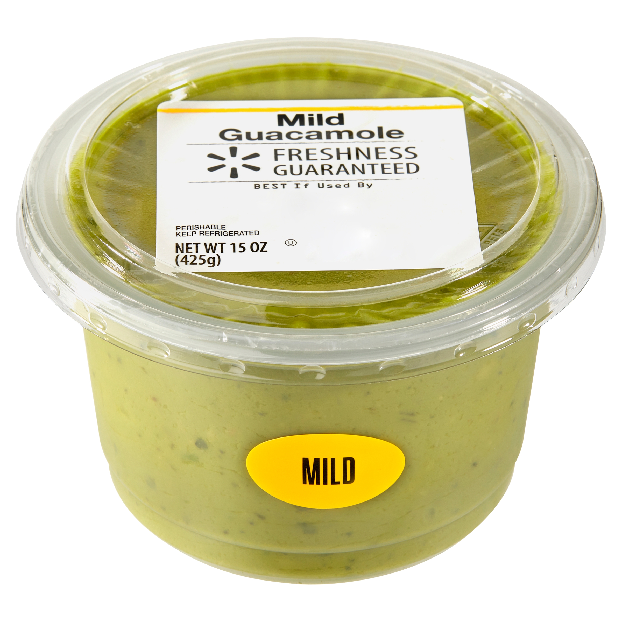 Freshness Guaranteed Guacamole, Mild, 15 oz Tub