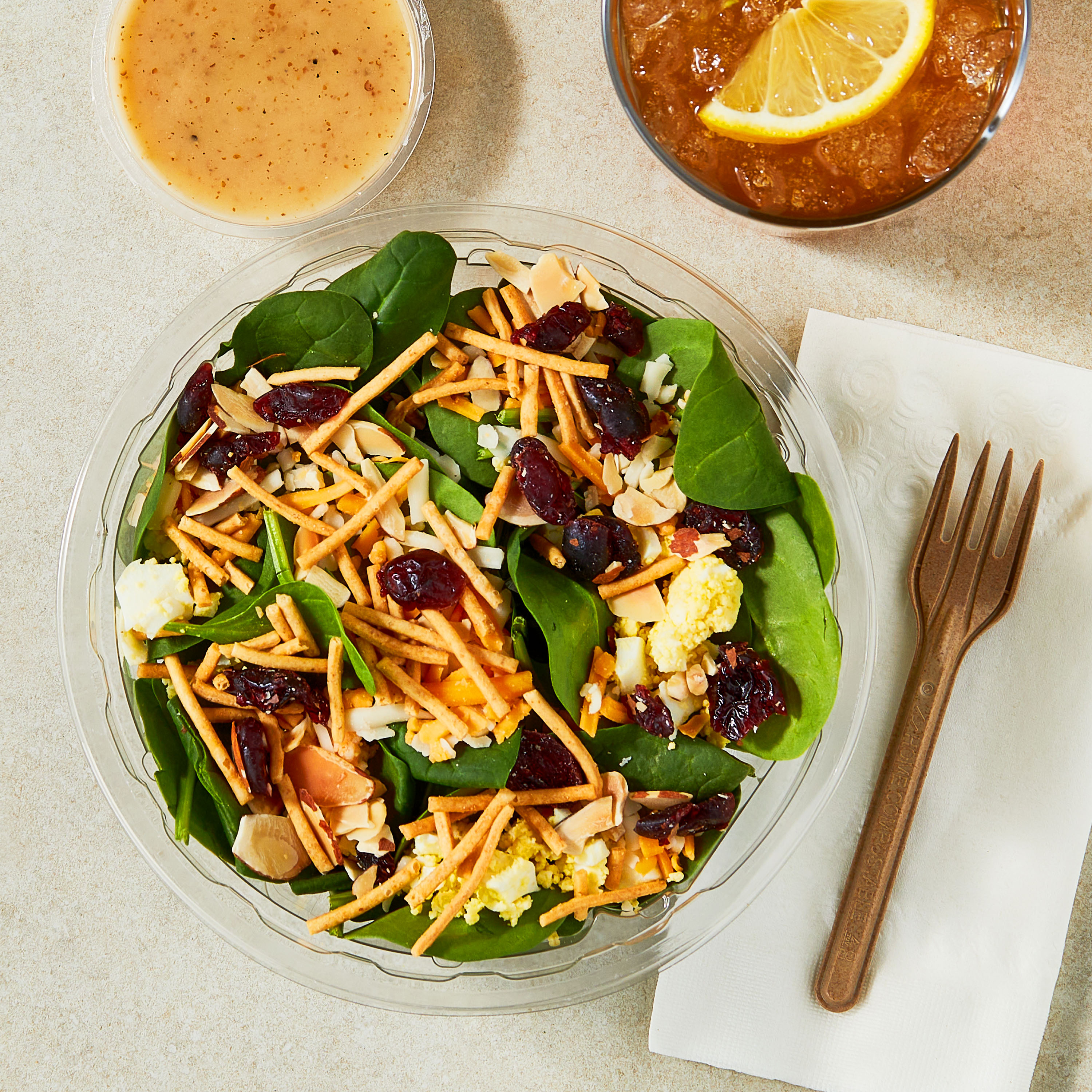 Marketside Spinach Dijon Salad, 4.9 oz Bowl (Fresh) thumbnail 2