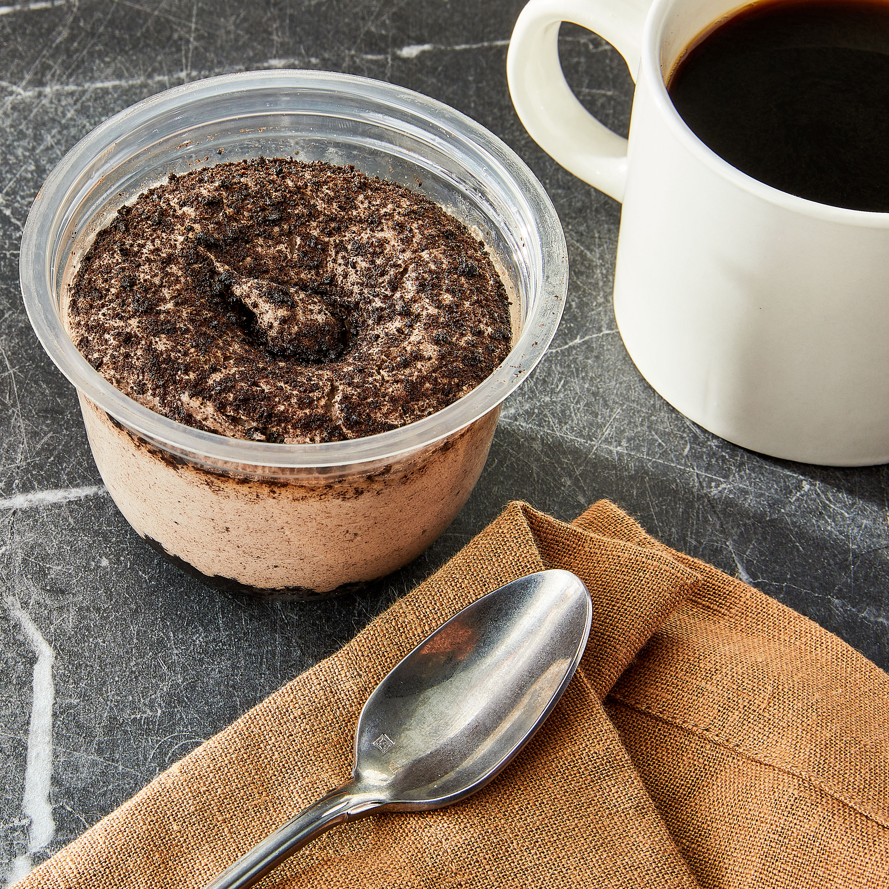 Marketside Chocolate Cookies 'n CrÃ¨me Mousse Dessert Cup, Cookie Piece Topping, 5.25oz thumbnail 3