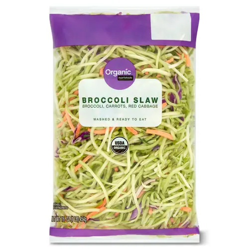 Marketside Organic Fresh Broccoli Slaw, 16 oz