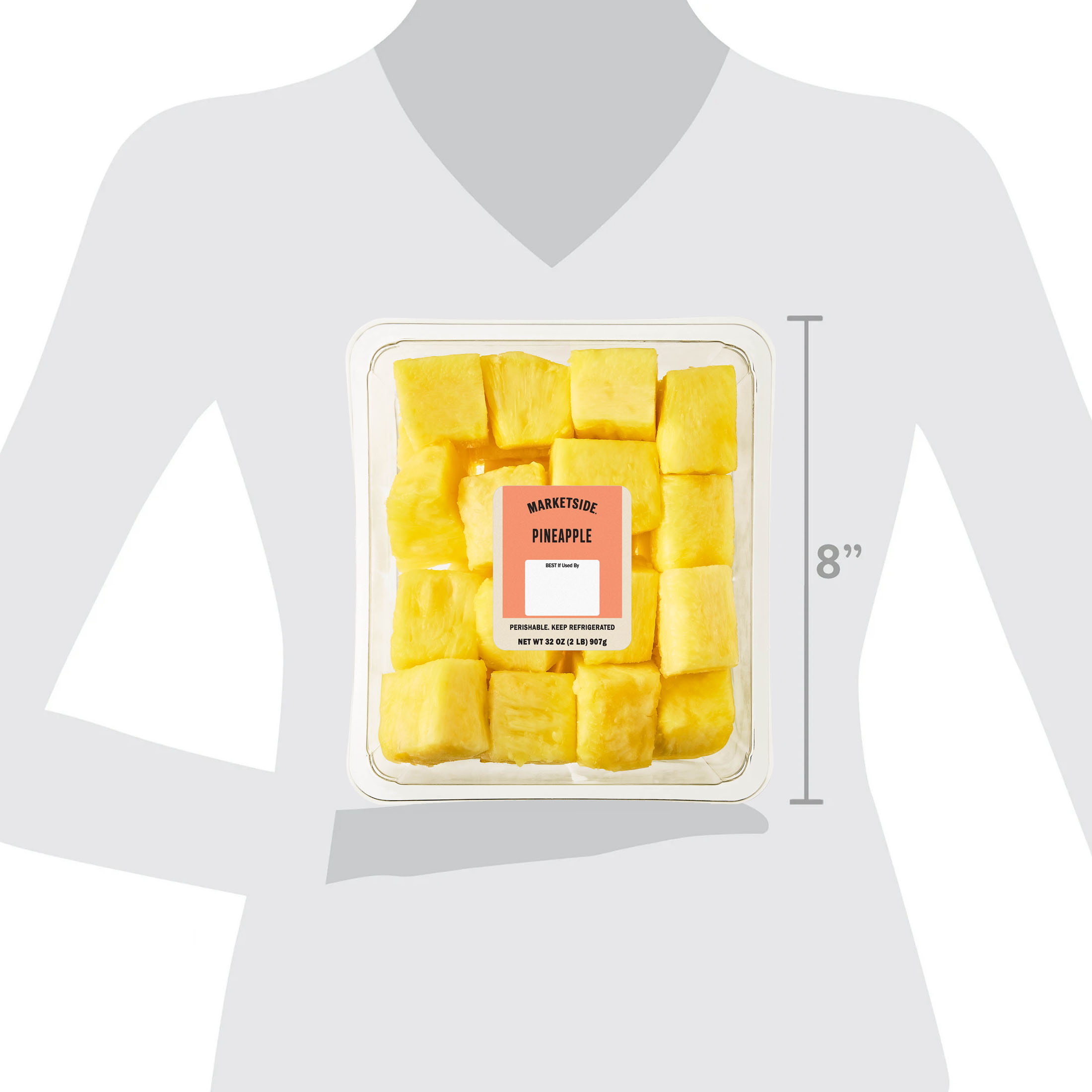 Marketside Pineapple 32 oz Tray thumbnail 4