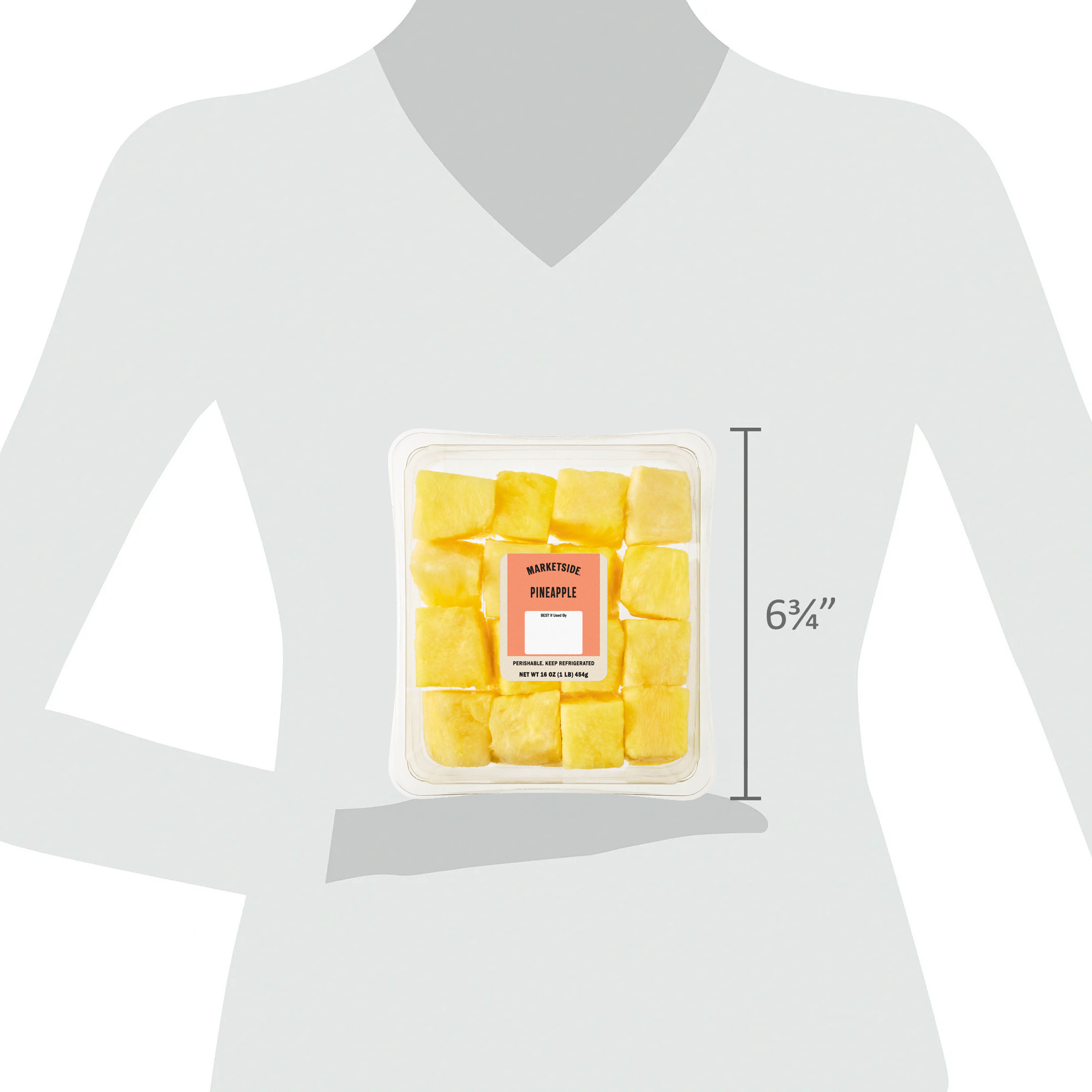 Marketside Pineapple, 16 oz Tray thumbnail 4