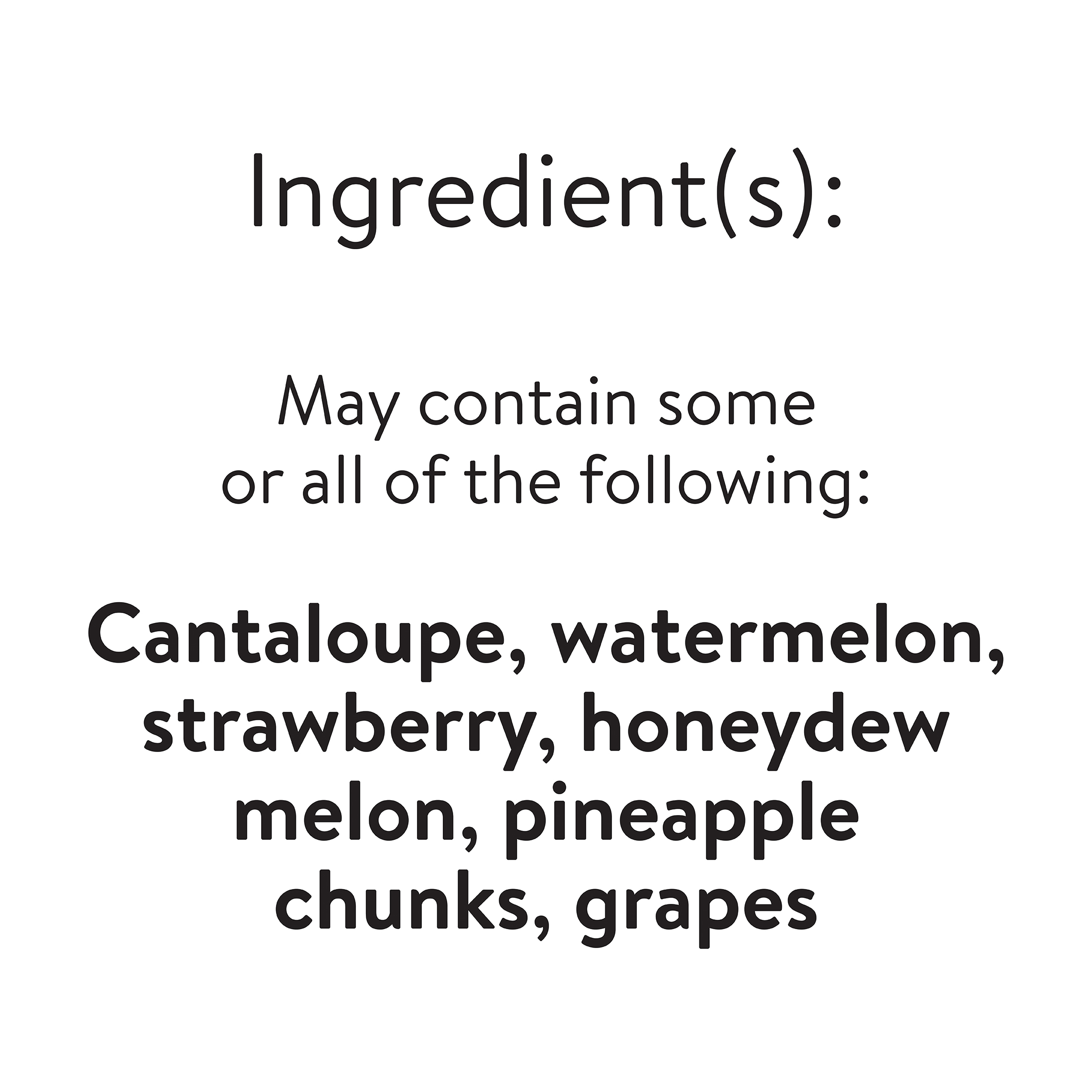 Marketside Seasonal Fruit Blend 32 oz Tray thumbnail 4