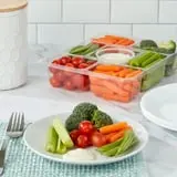 Freshness Guaranteed Fresh Vegetable Tray with Buttermilk Ranch Dip, 20 oz thumbnail 2