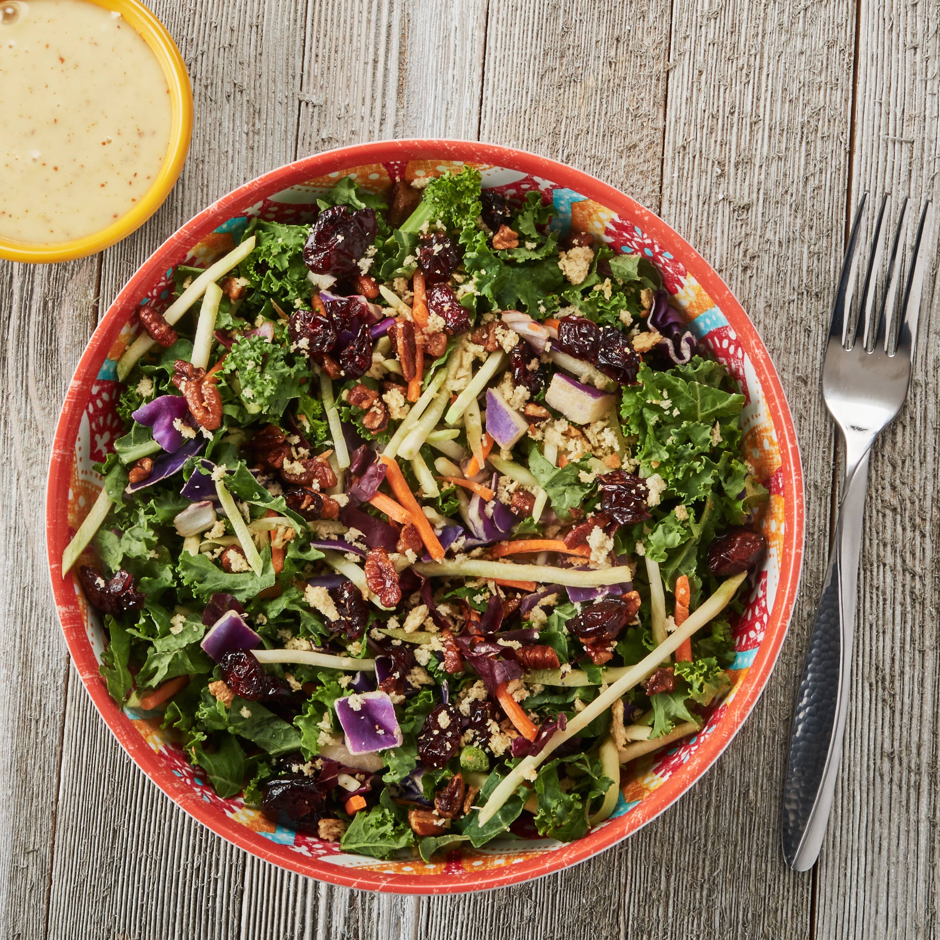 Marketside Kale Pecan Cranberry Chopped Salad Kit, 7 oz Bag, Fresh thumbnail 3