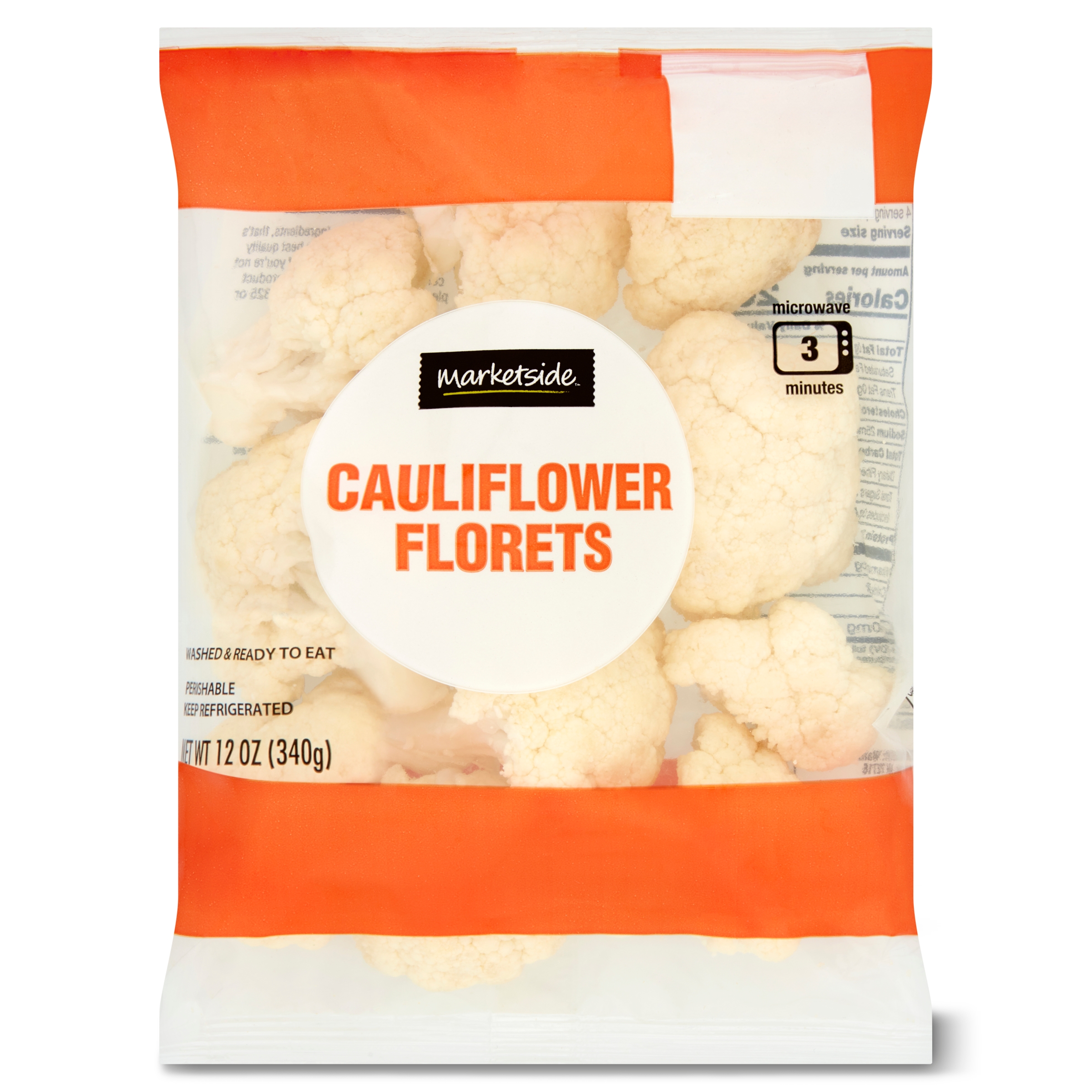 Marketside Fresh Cauliflower Florets, 12 oz