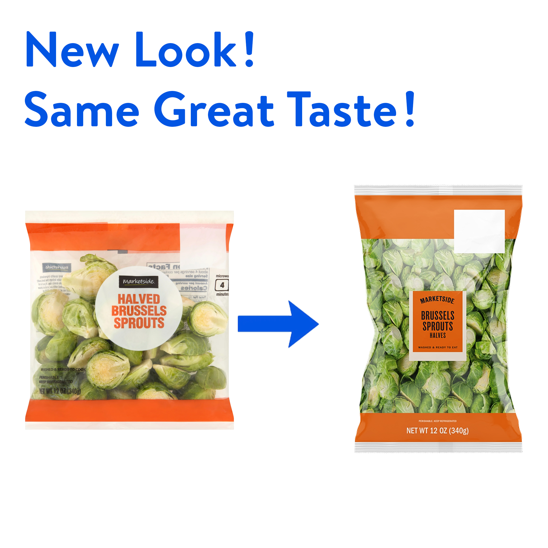 Marketside Fresh Halved Brussels Sprouts, 12 oz thumbnail 2