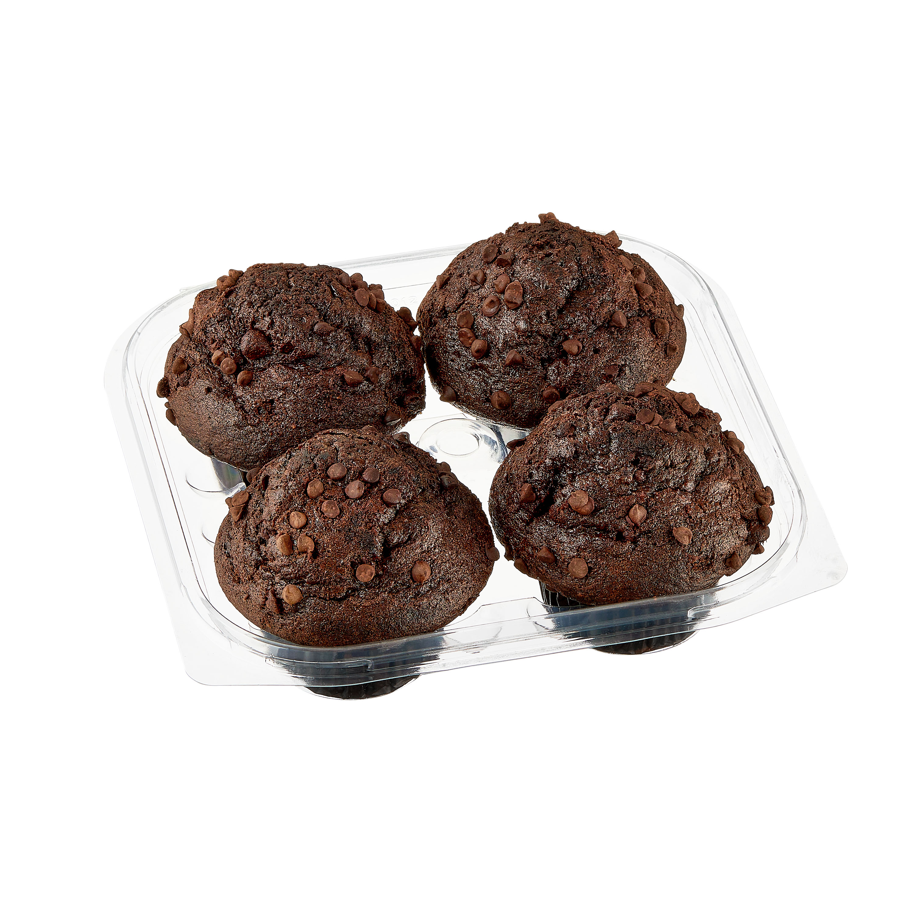 Marketside Triple Chocolate Muffins, 14 oz, 4 Count thumbnail 2