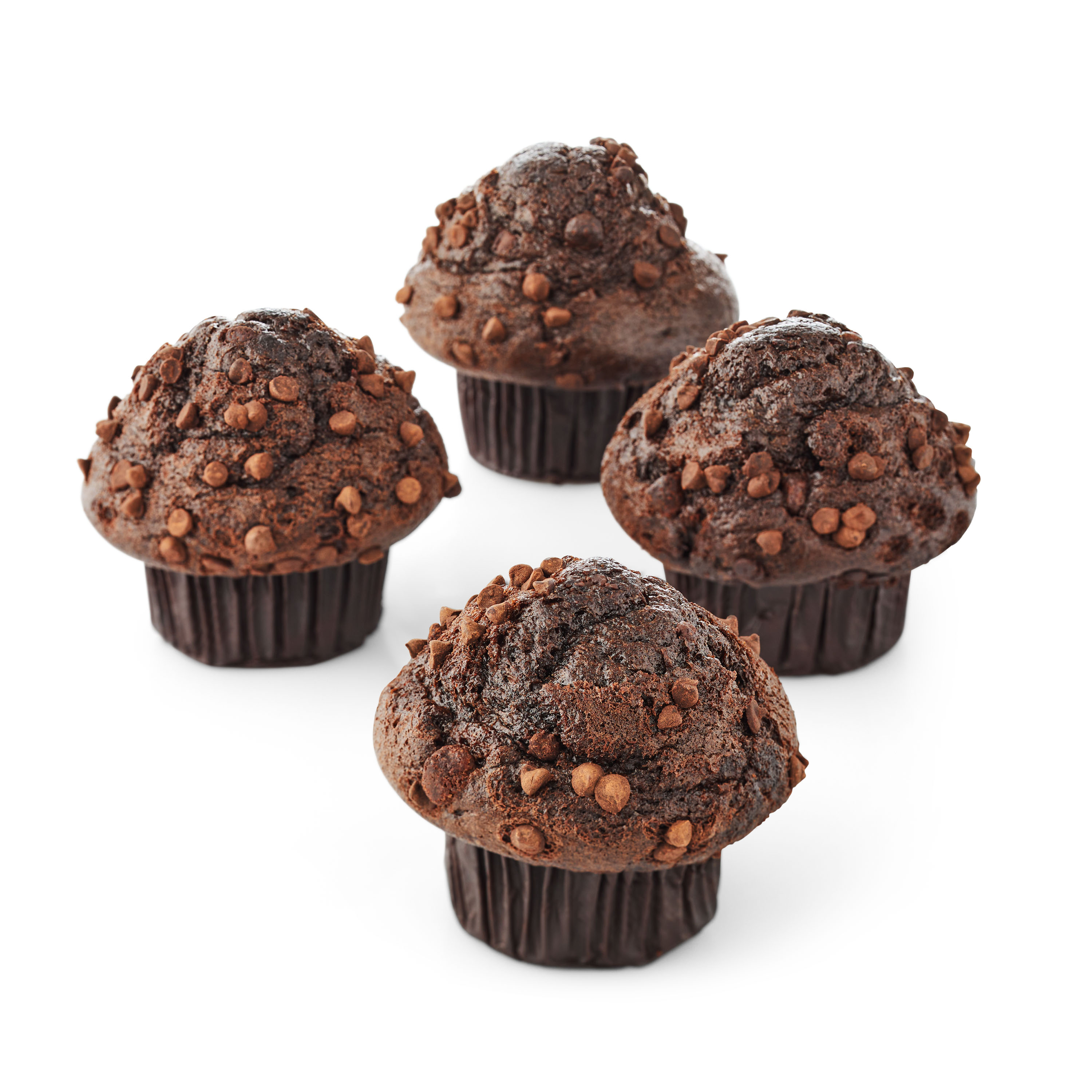 Marketside Triple Chocolate Muffins, 14 oz, 4 Count thumbnail 4