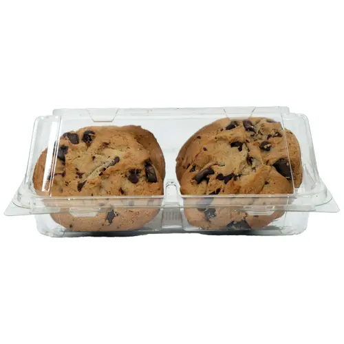 Marketside Decadent Chocolate Chunk Baked Cookies, 13.5 oz, 6 Count thumbnail 2