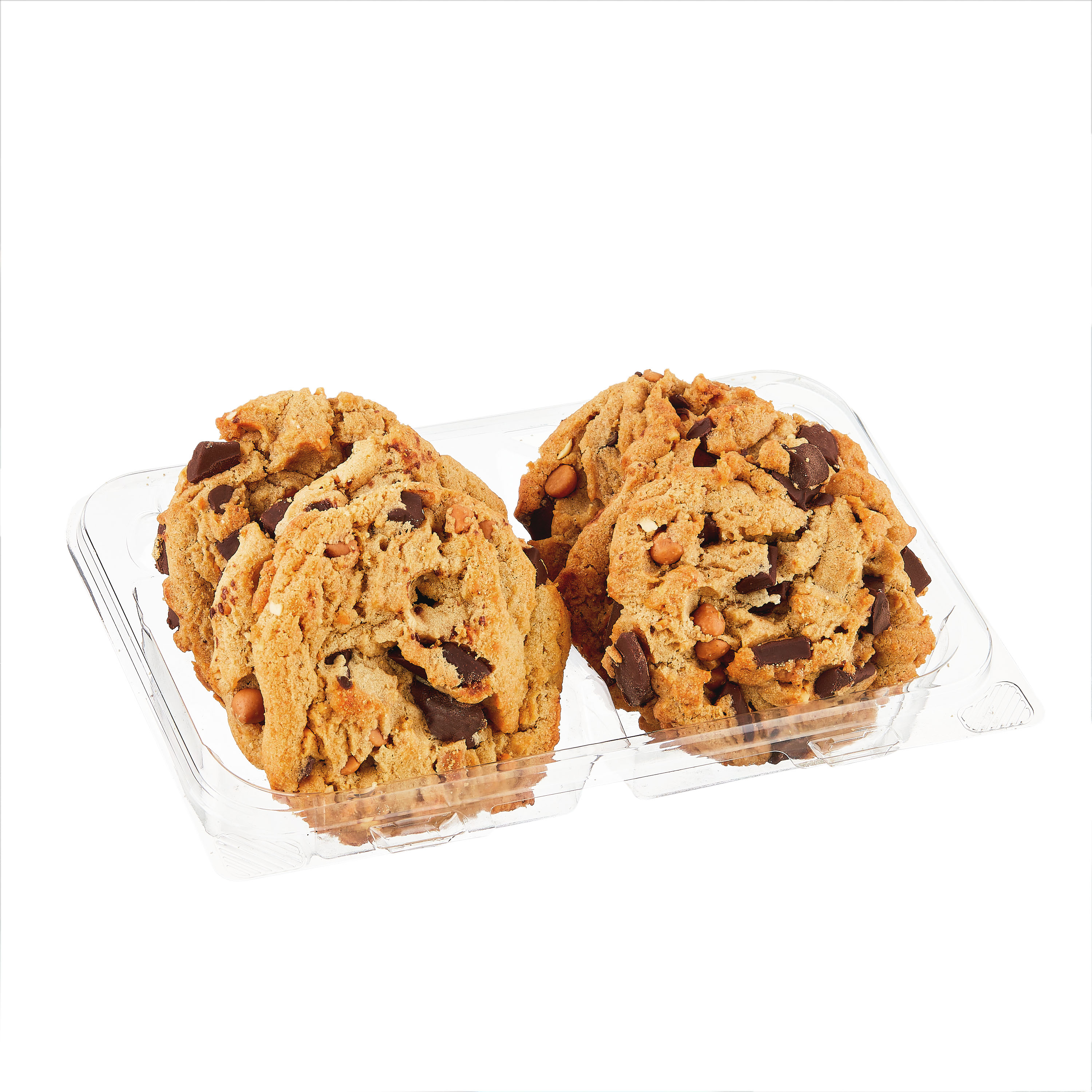 Marketside Decadent Peanut Butter Chocolate Chunk Baked Cookies, 13.5 oz, 6 Count thumbnail 2