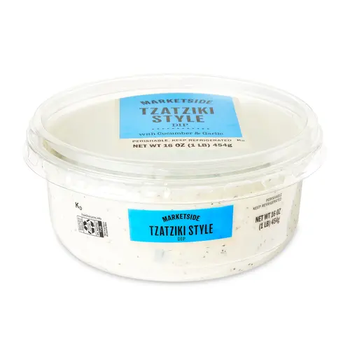 Marketside Tzatziki Style Dip, 16 oz, Refrigerated, Contains Milk