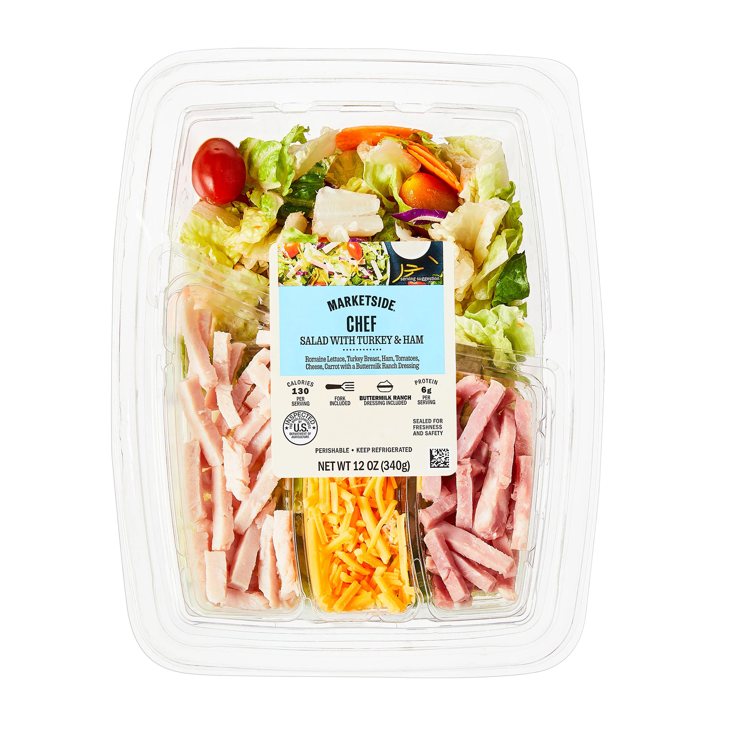 Marketside Chef Fresh Salad, 12 oz Fresh Deli
