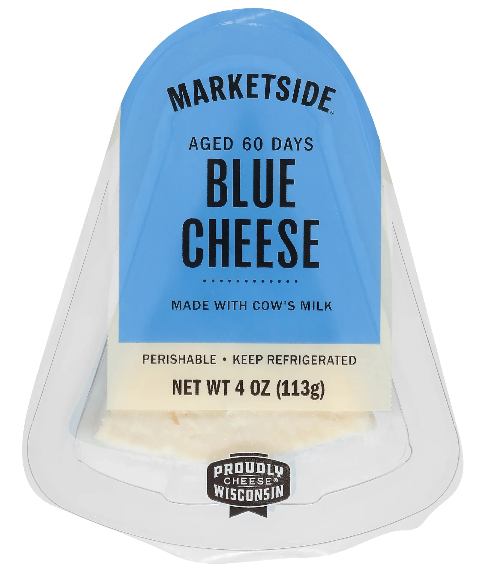 Marketside Blue Cheese Wedge, 4 oz Tray (Refrigerated)