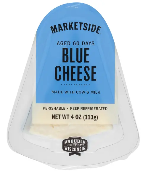 Marketside Blue Cheese Wedge, 4 oz Tray (Refrigerated)
