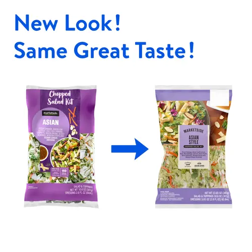 Marketside Asian Chopped Salad Kit, 10.6 oz Bag, Fresh thumbnail 2