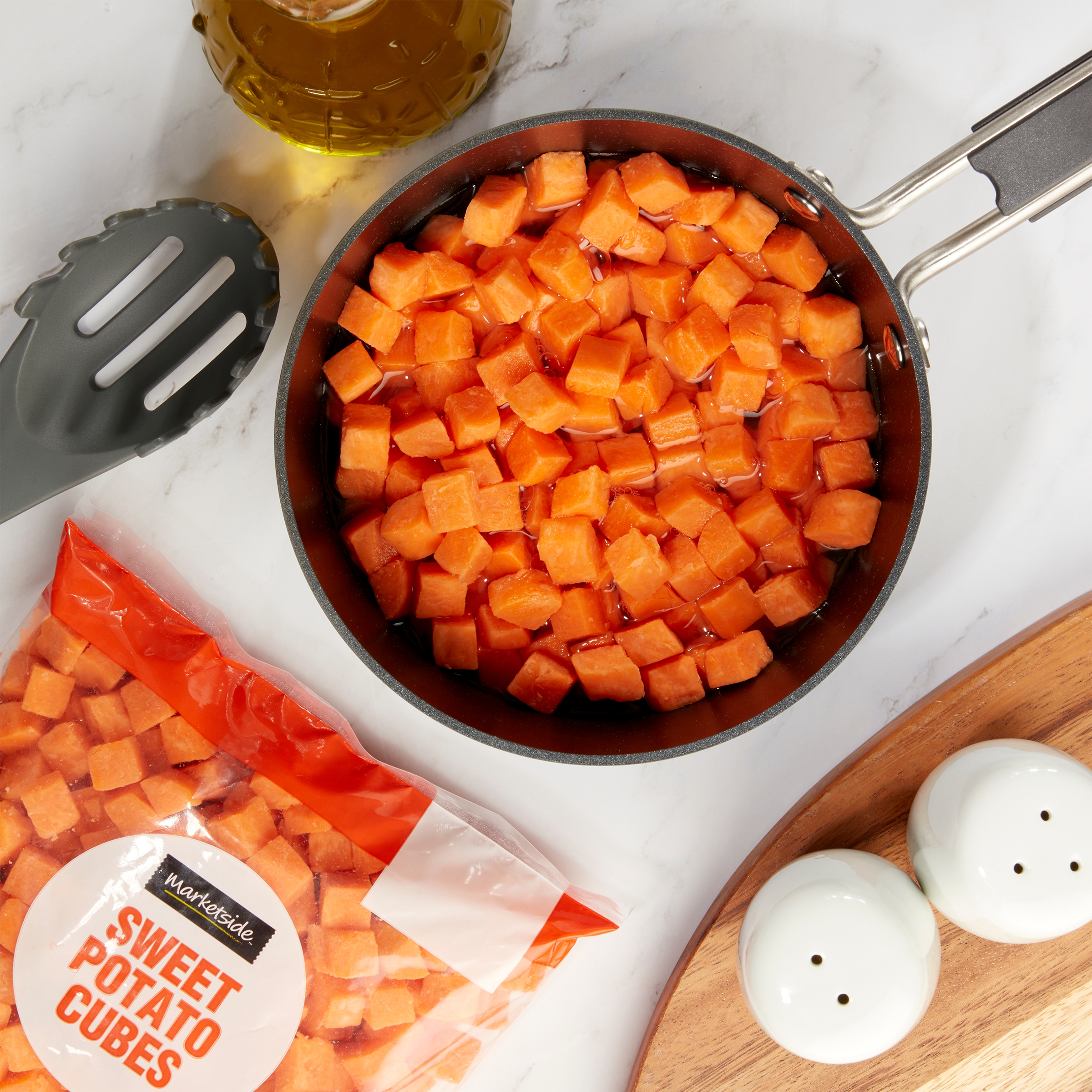 Marketside Fresh Sweet Potato Cubes, 16 oz thumbnail 2