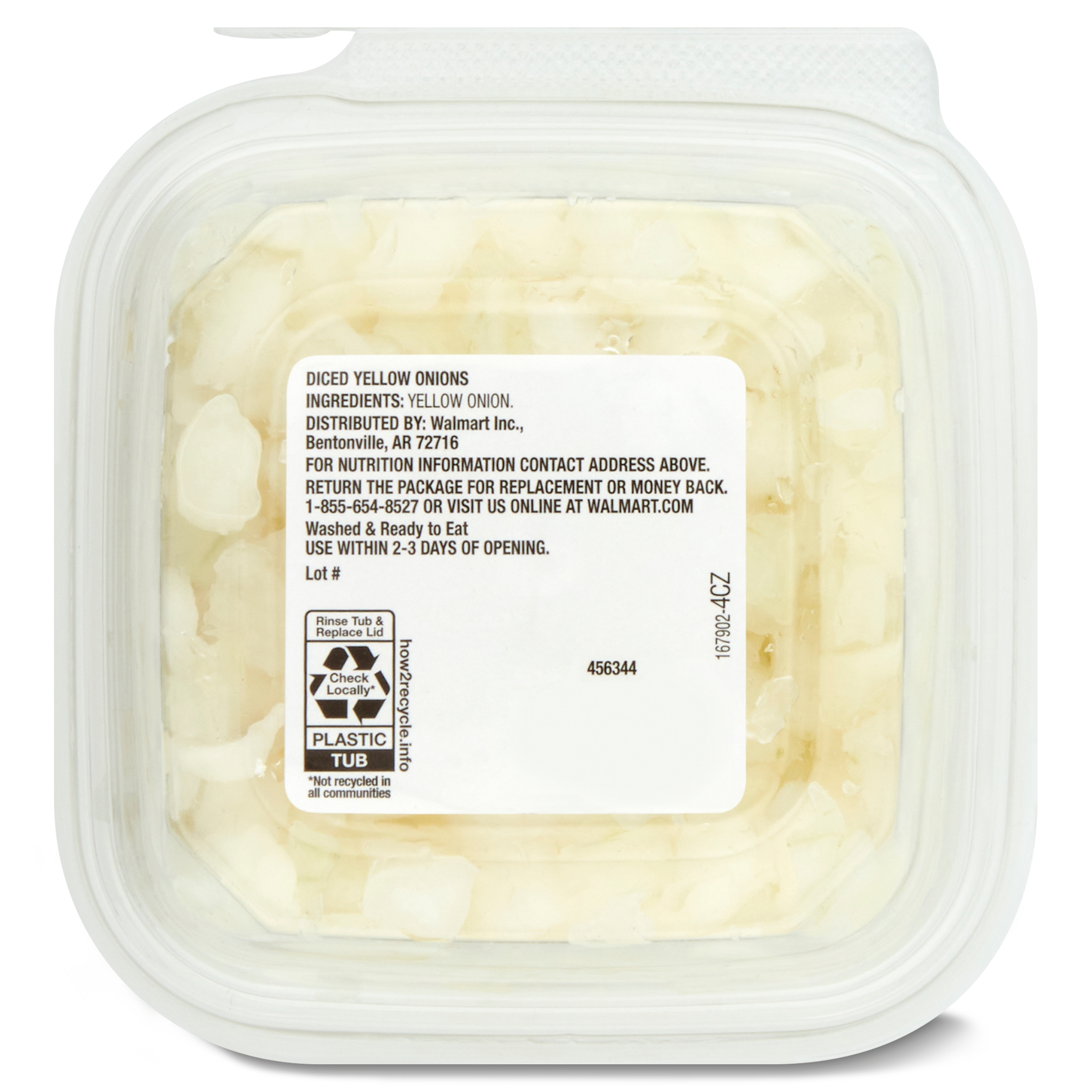 Freshness Guaranteed Diced Fresh Yellow Onions, 8 oz thumbnail 4