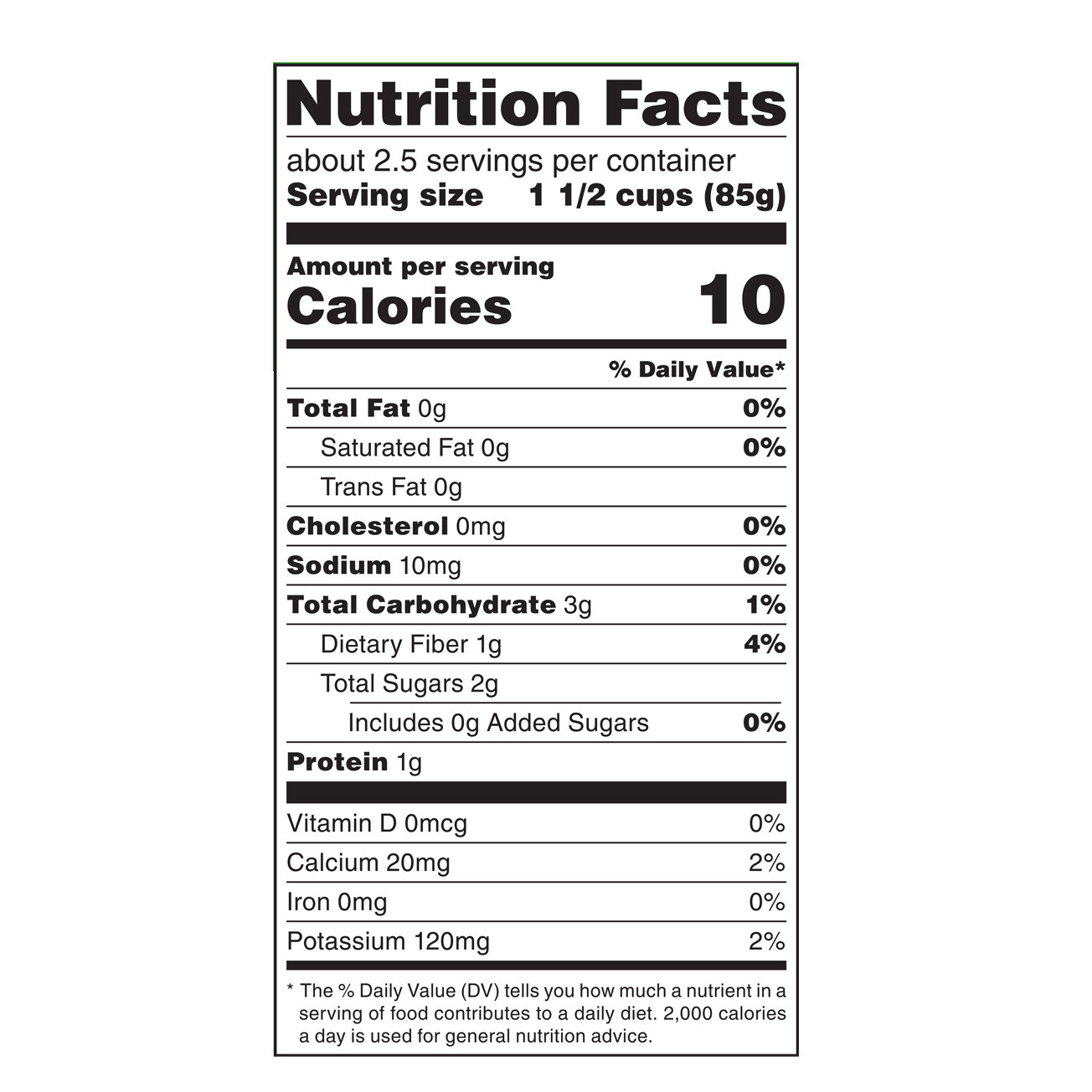 Marketside Fresh Shredded Iceberg Lettuce, 8 oz Bag, Fresh thumbnail 4