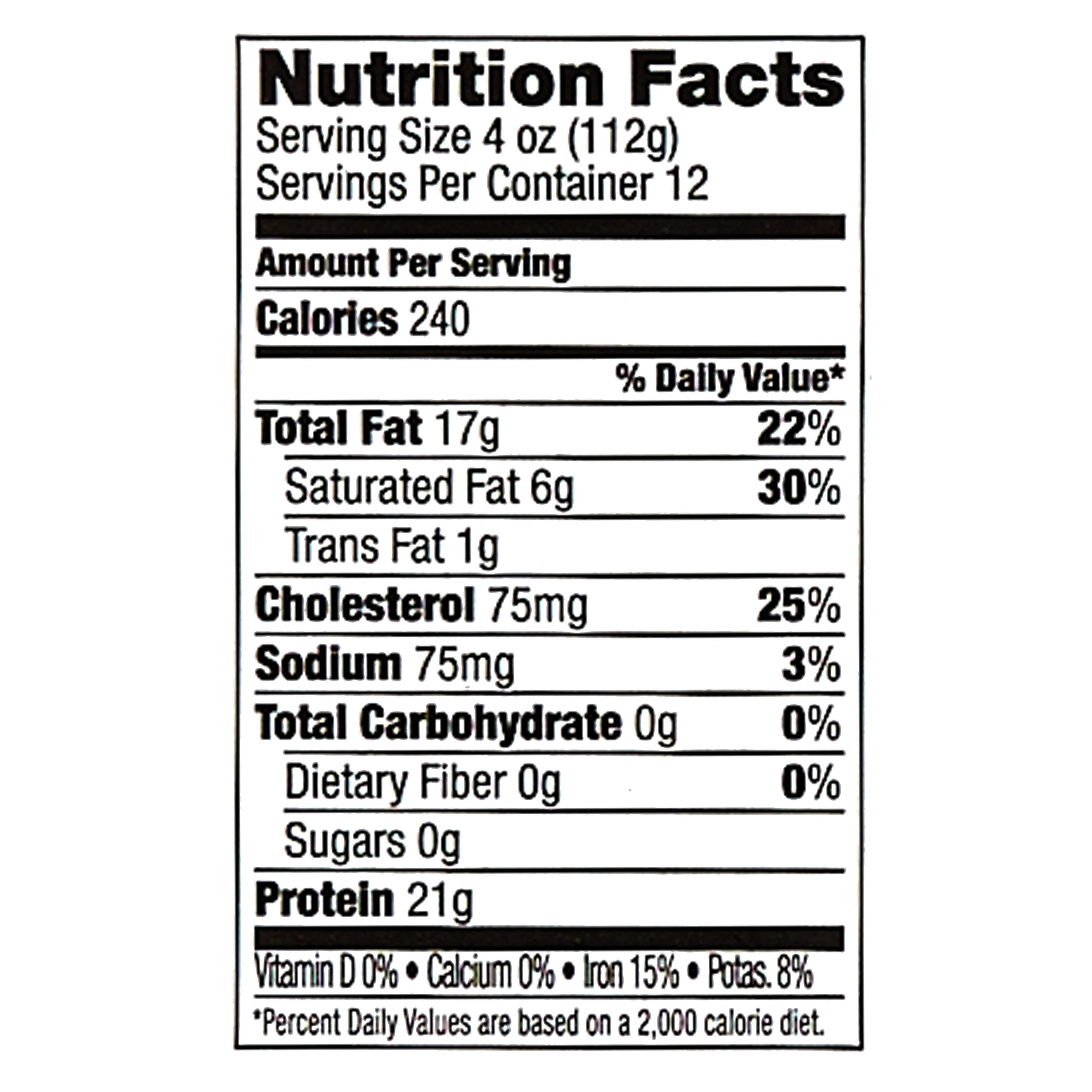 Marketside Organic Grass-Fed Ground Beef, 85% Lean/15% Fat, 1 lb, 3 Count thumbnail 4