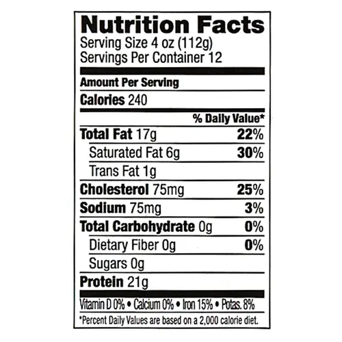 Marketside Organic Grass-Fed Ground Beef, 85% Lean/15% Fat, 1 lb, 3 Count thumbnail 4