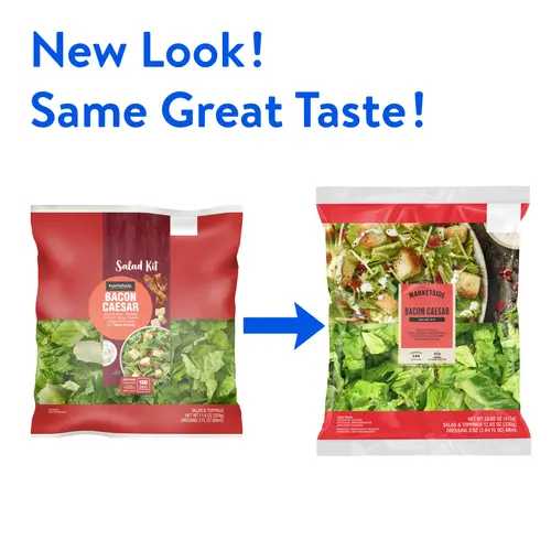Marketside Bacon Caesar Salad Kit, 11.6 oz Bag, Fresh thumbnail 2
