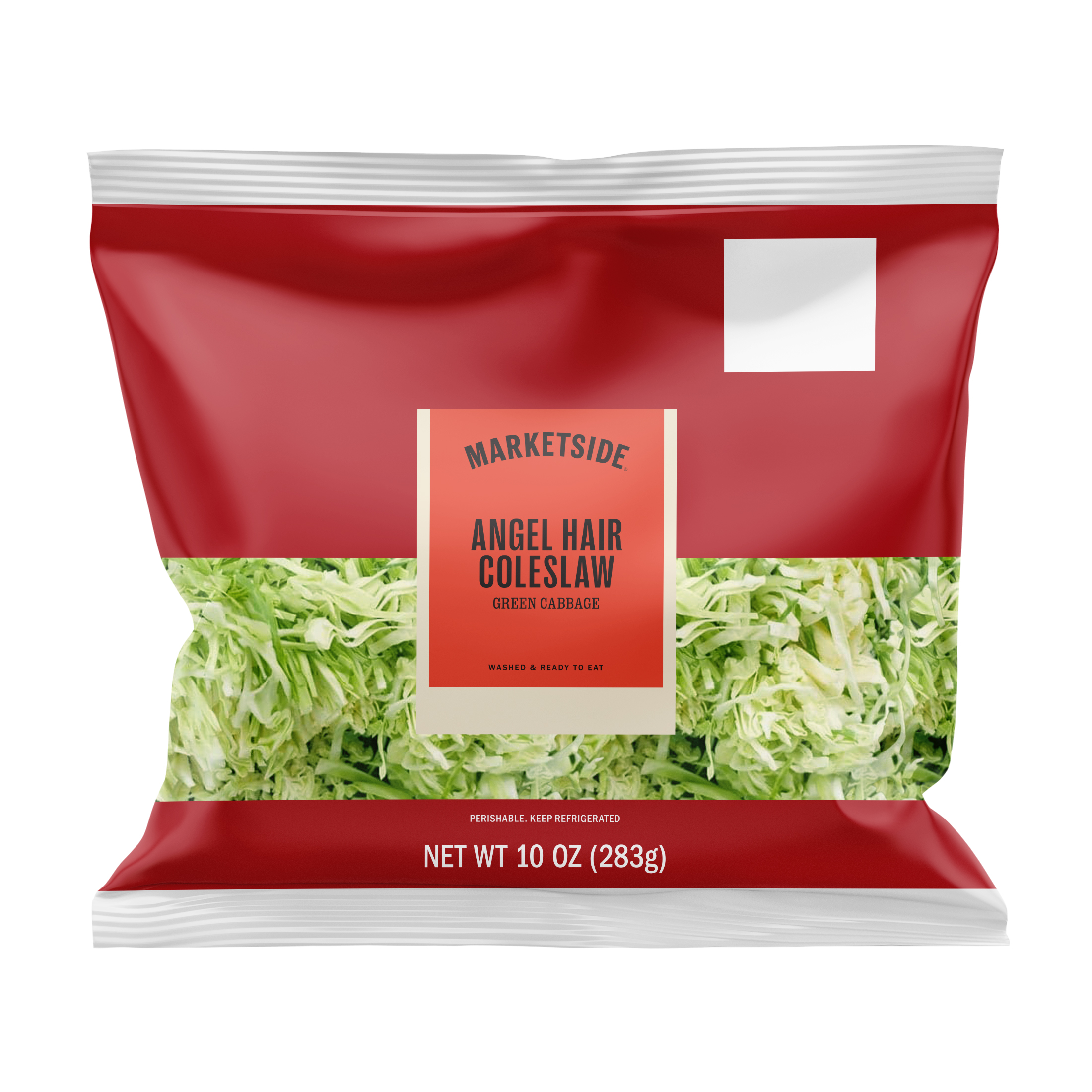 Marketside Angel Hair Cole Slaw, 10 oz Bag, Fresh