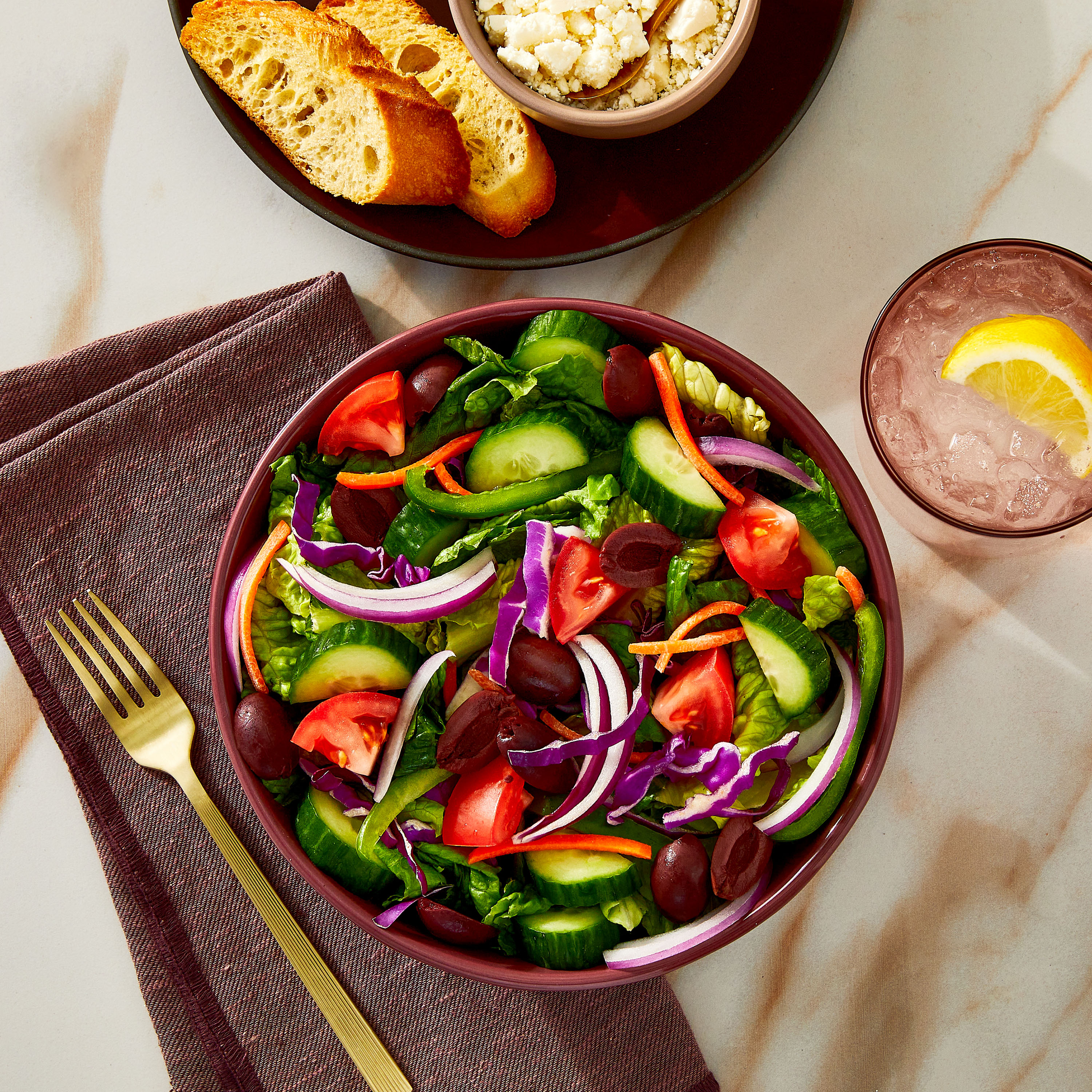 Marketside Premium Romaine Salad Blend, 18 oz Bag, Fresh thumbnail 3