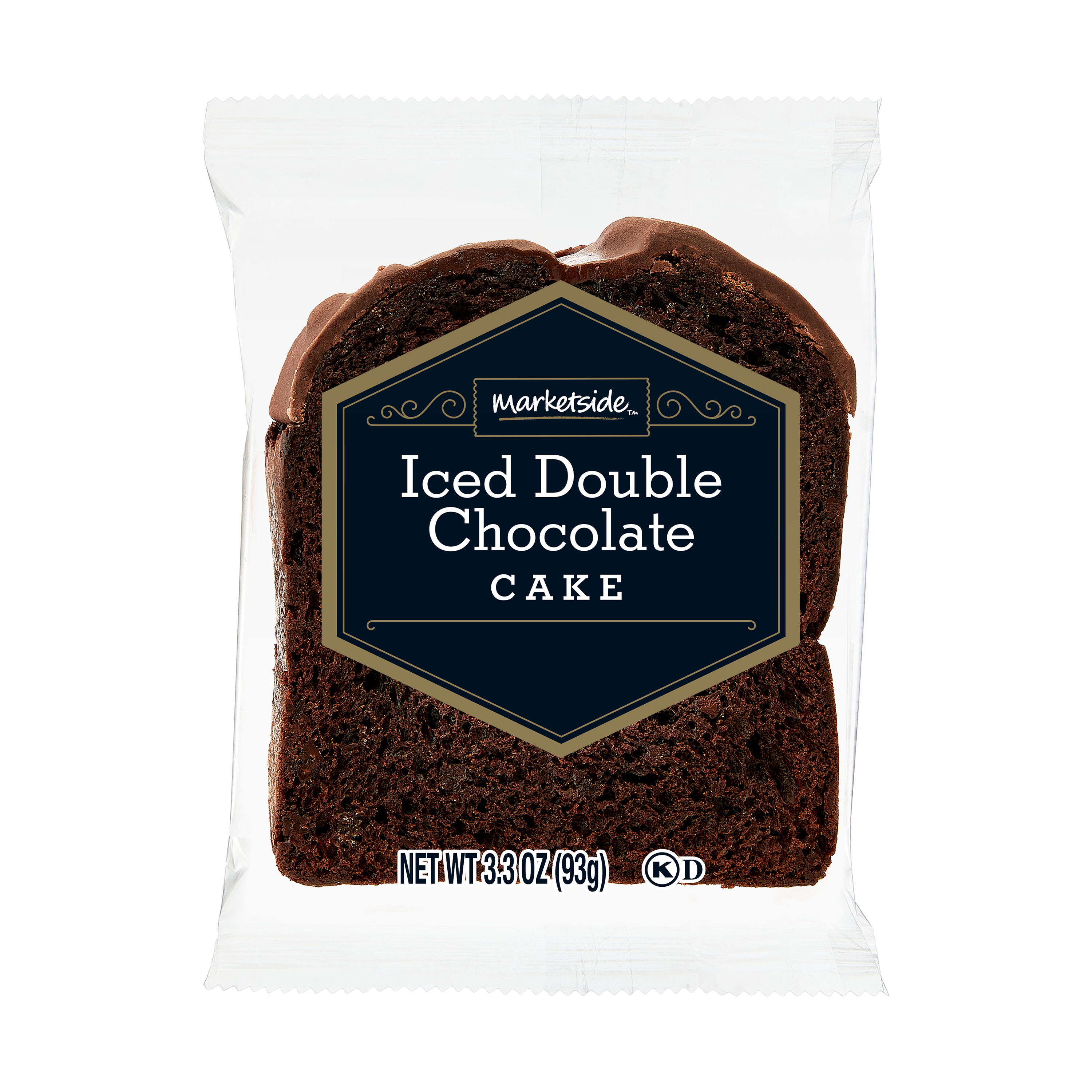 Marketside Iced Double Chocolate Cake, 3.3 oz, 1 Count