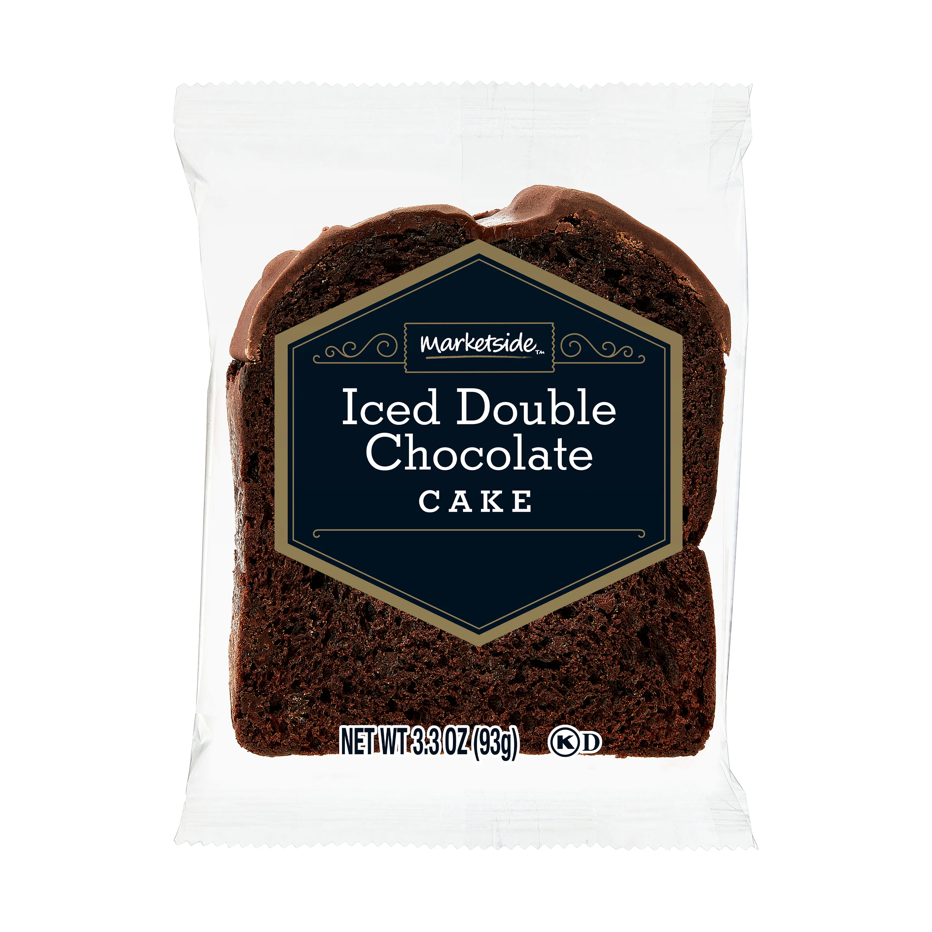 Marketside Iced Double Chocolate Cake, 3.3 oz, 1 Count