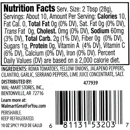 Marketside Spicy Pico De Gallo, 10 oz thumbnail 3