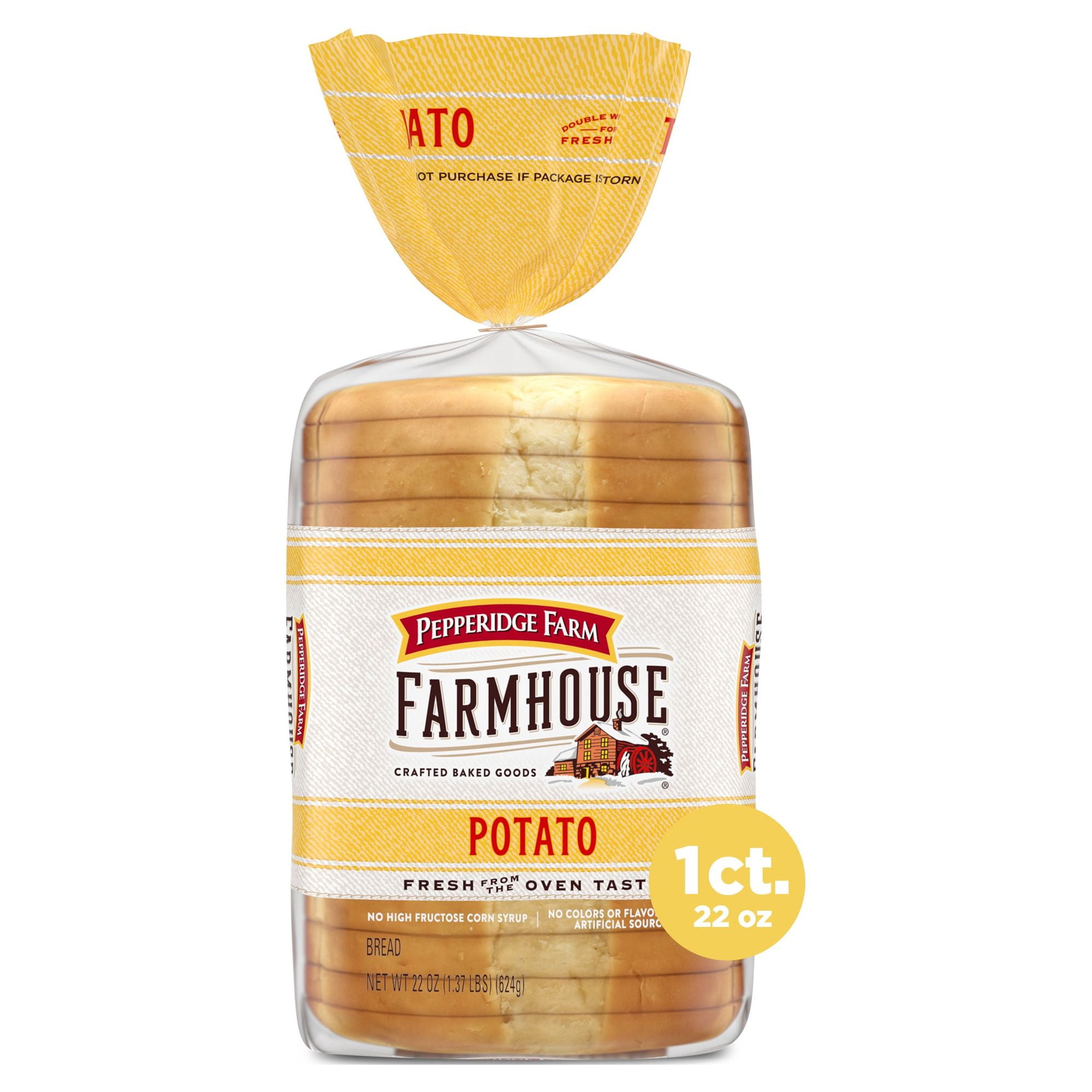 Pepperidge Farm Farmhouse Potato Bread, 22 oz (Pack of 2)
